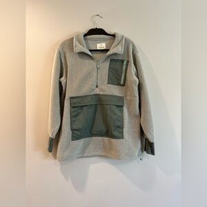 Offline by Aerie green sherpa size small.